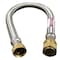 Ez-Fluid 3/4in COMP COUPLING x 3/4inFIP x24in, Water Heater Supply Line Connector EZA4WH24 - alternate 1